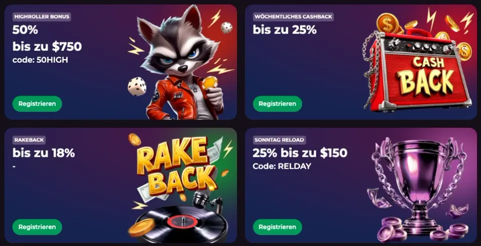 Rockyspin Casino in Deutschland
